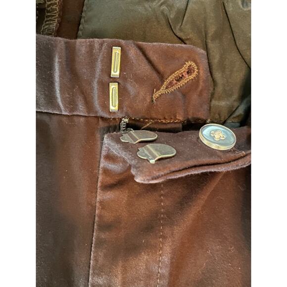 Lee Curvy Fit Brown Straight Leg Pant size 10 New with Tags - Picture 7 of 9